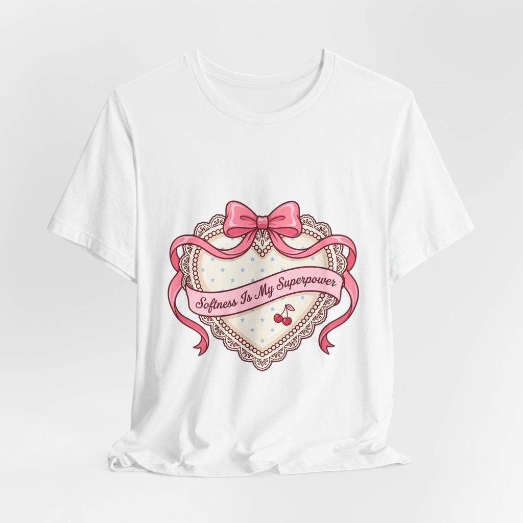 Affairs Is My Superpower Tee | coquette, pastel bowcore t-shirt