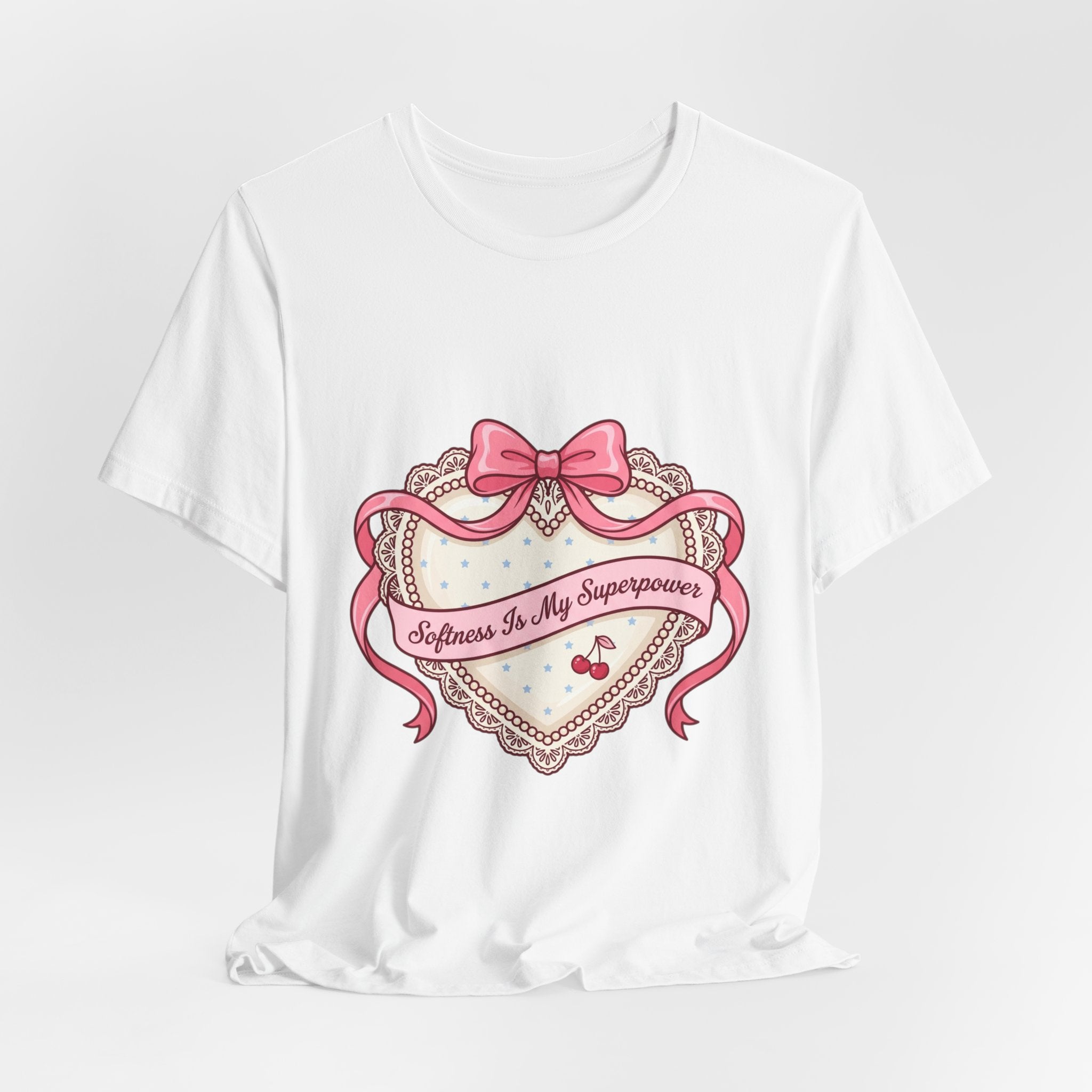Affairs Is My Superpower Tee | coquette, pastel bowcore t-shirt