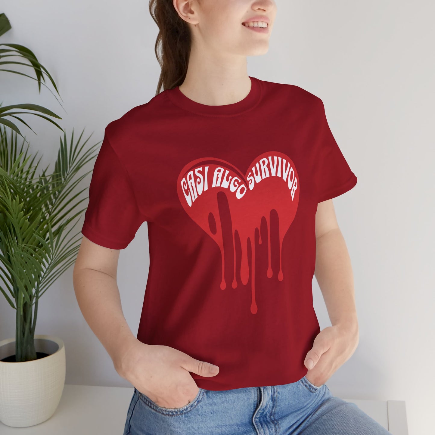 Bleeding Heart “Girls Lived Survivor” T-Shirt
