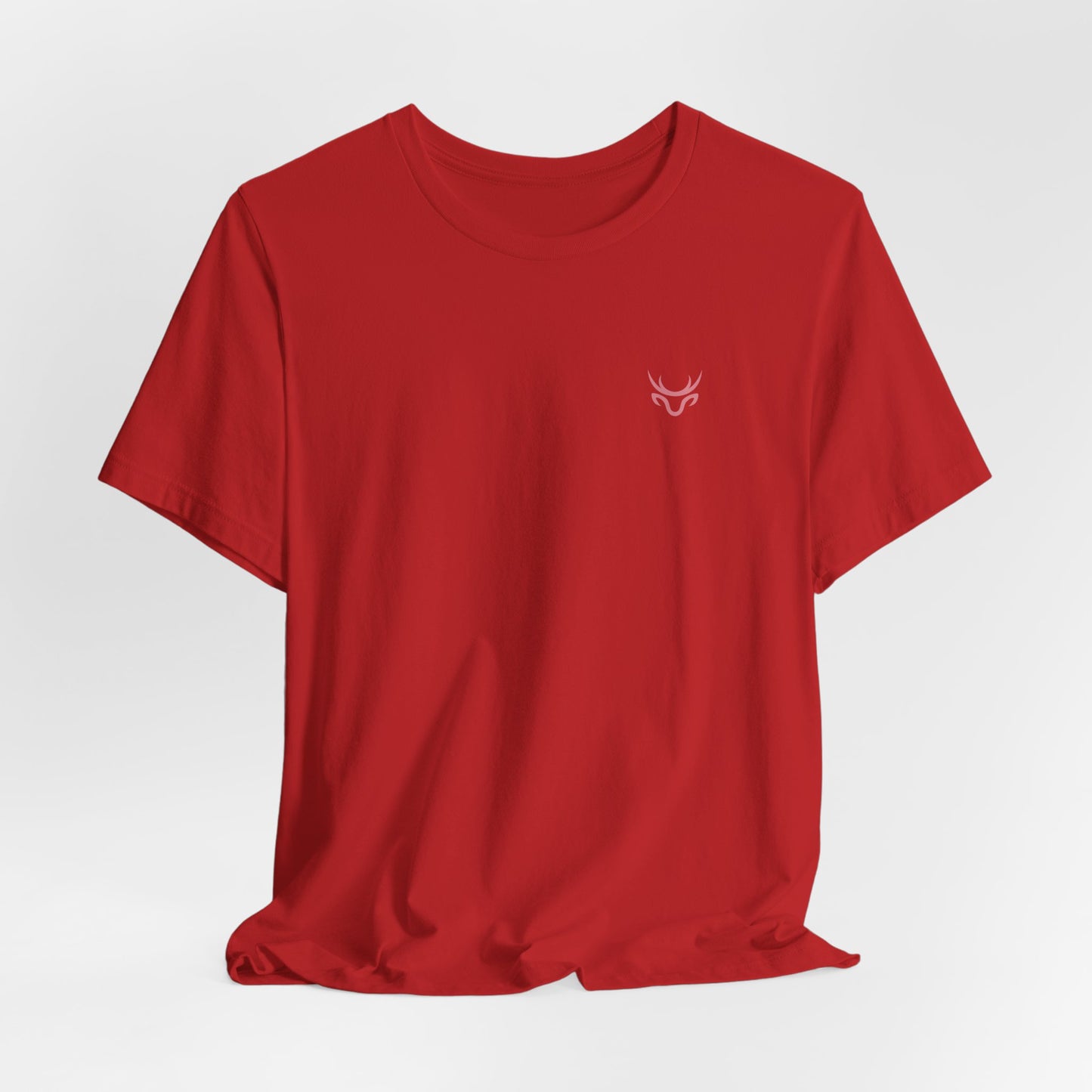 Bow Back Tee — Pink Vintage Ribbon "PRAERIE" Graphic T-Shirt
