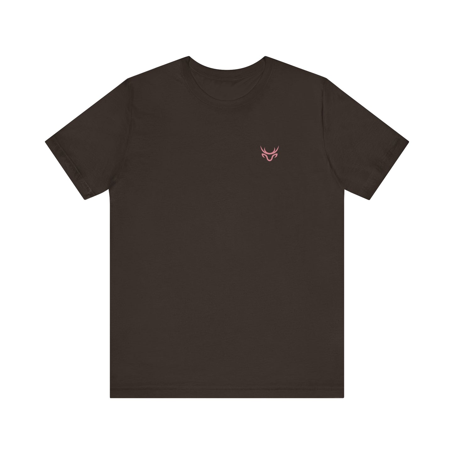 Bow Back Tee — Pink Vintage Ribbon "PRAERIE" Graphic T-Shirt