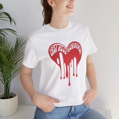 Bleeding Heart “Girls Lived Survivor” T-Shirt