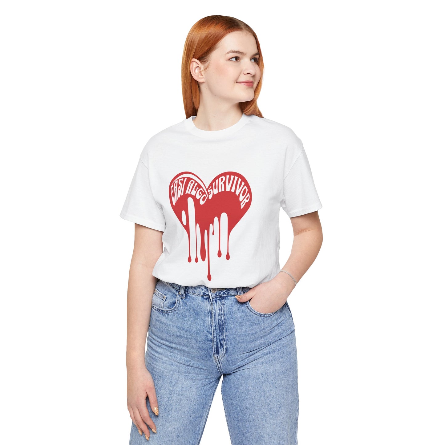 Bleeding Heart “Girls Lived Survivor” T-Shirt