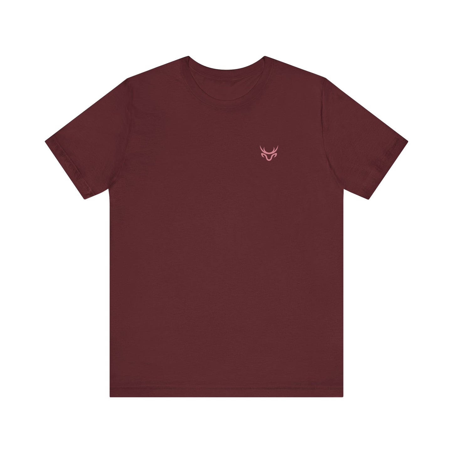 Bow Back Tee — Pink Vintage Ribbon "PRAERIE" Graphic T-Shirt