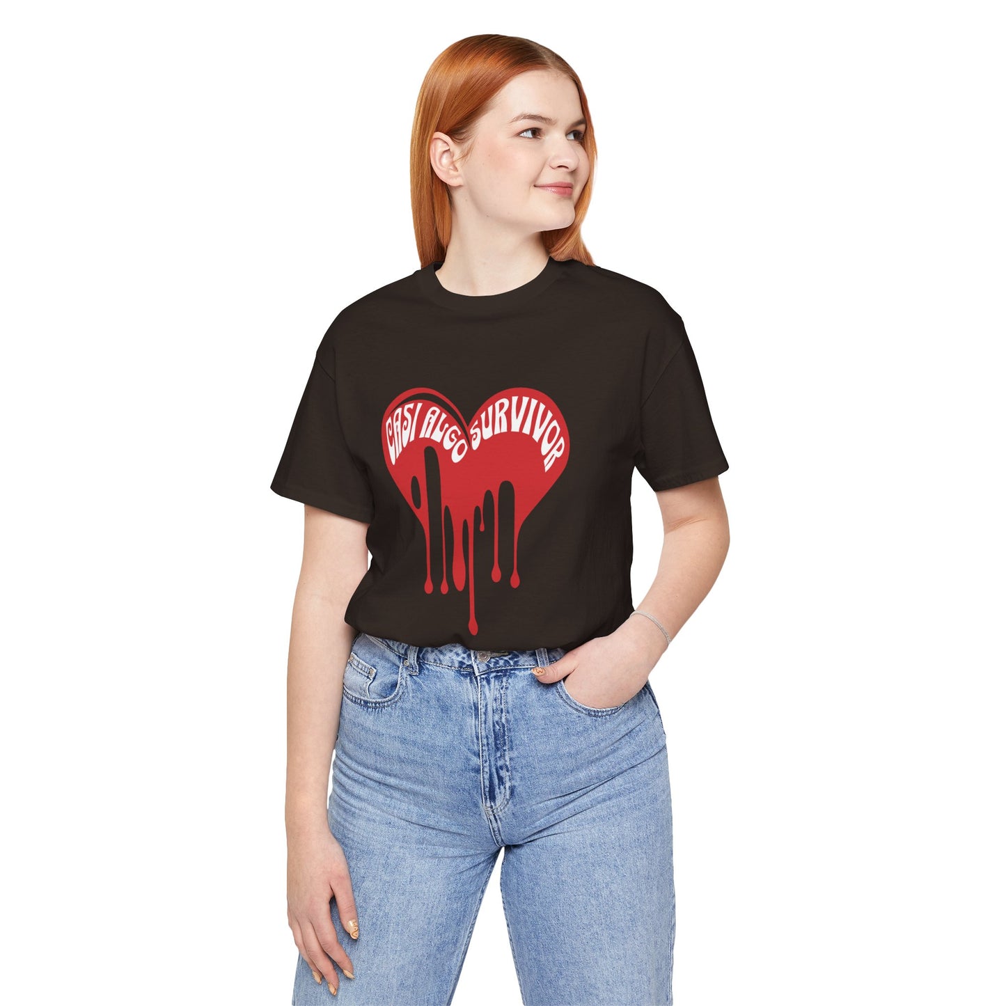 Bleeding Heart “Girls Lived Survivor” T-Shirt