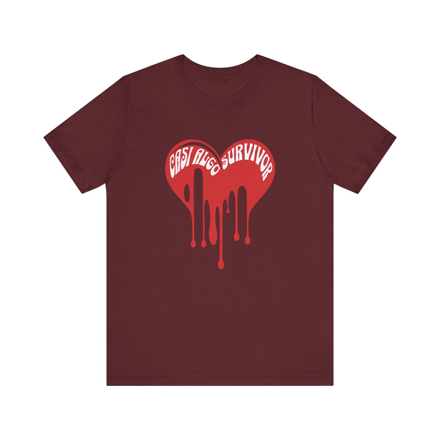 Bleeding Heart “Girls Lived Survivor” T-Shirt