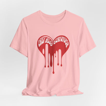 Bleeding Heart “Girls Lived Survivor” T-Shirt