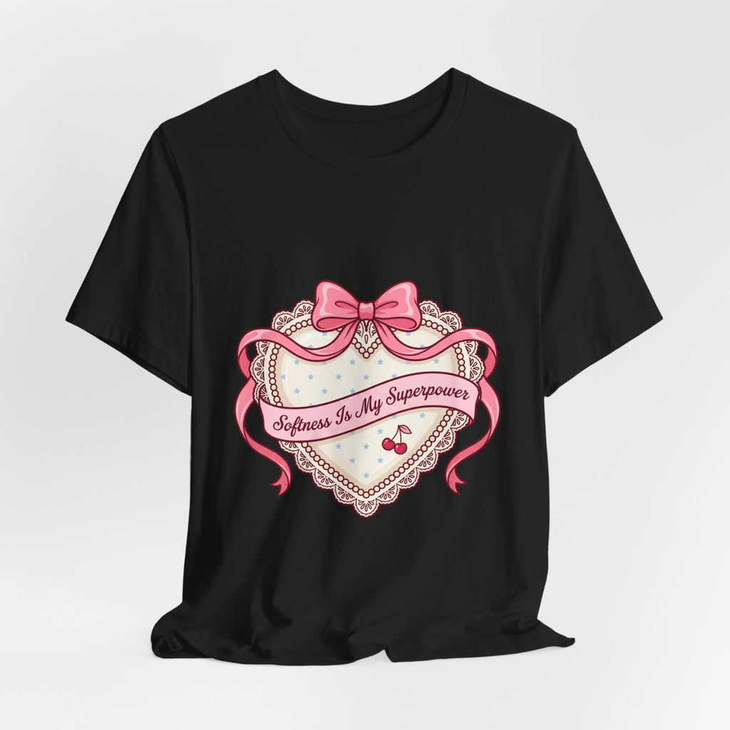 Affairs Is My Superpower Tee | coquette, pastel bowcore t-shirt