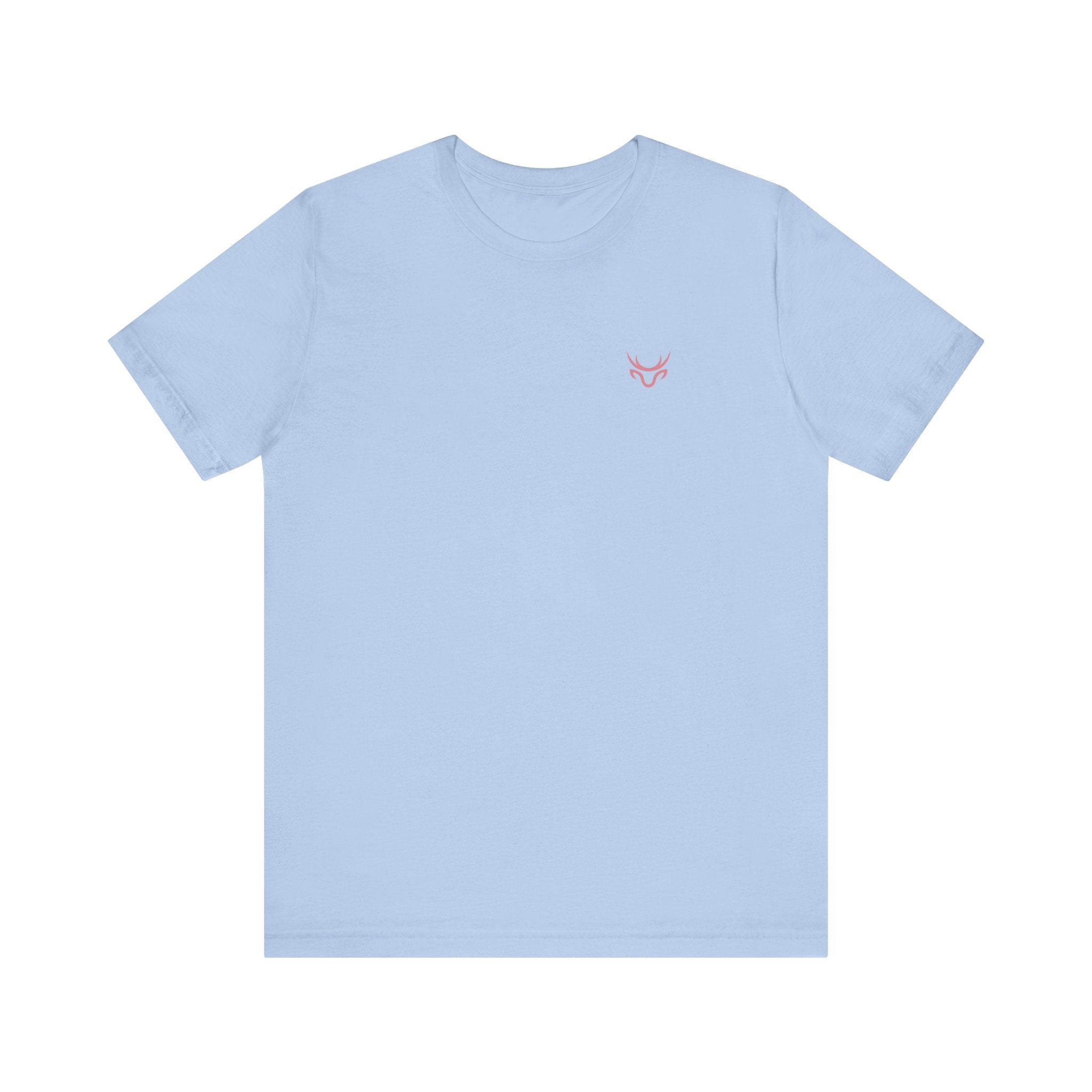 Bow Back Tee — Pink Vintage Ribbon "PRAERIE" Graphic T-Shirt
