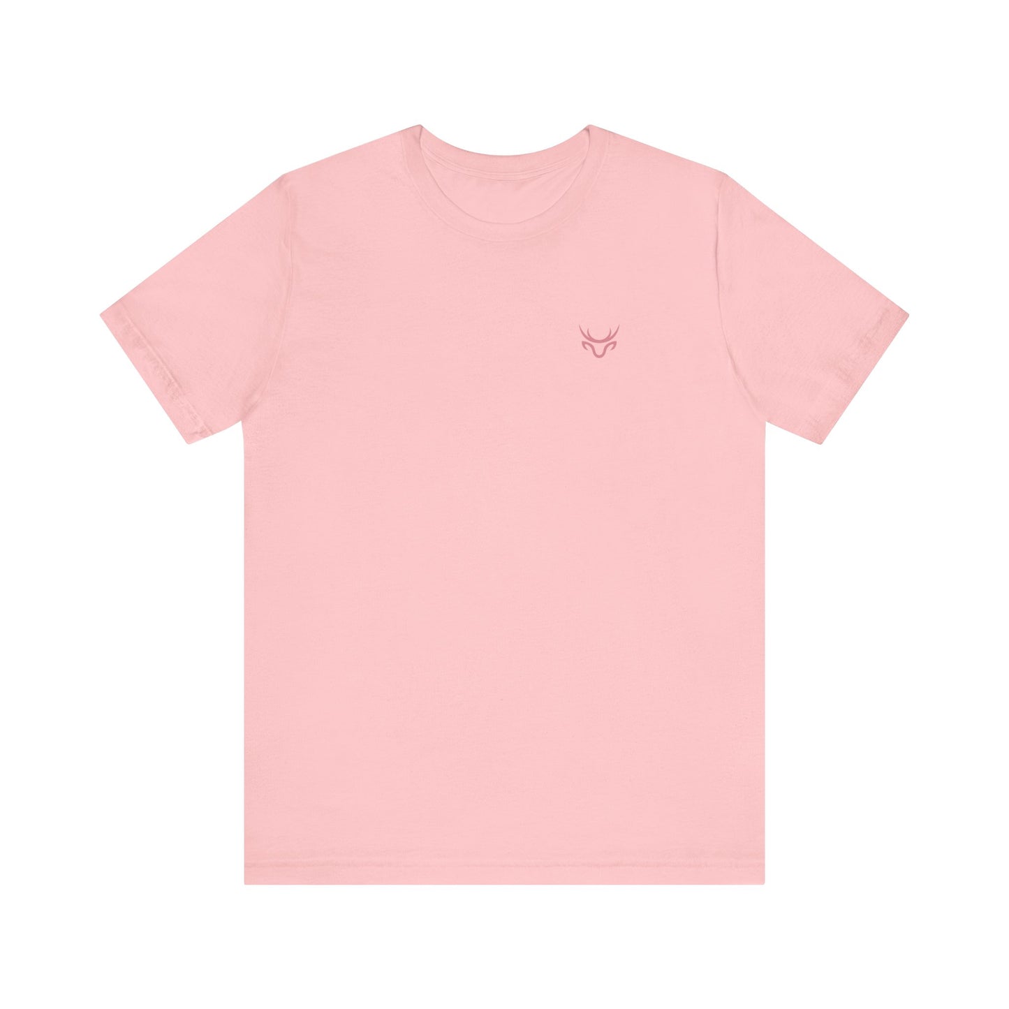 Bow Back Tee — Pink Vintage Ribbon "PRAERIE" Graphic T-Shirt