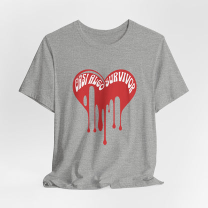 Bleeding Heart “Girls Lived Survivor” T-Shirt