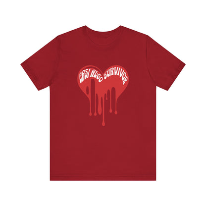 Bleeding Heart “Girls Lived Survivor” T-Shirt