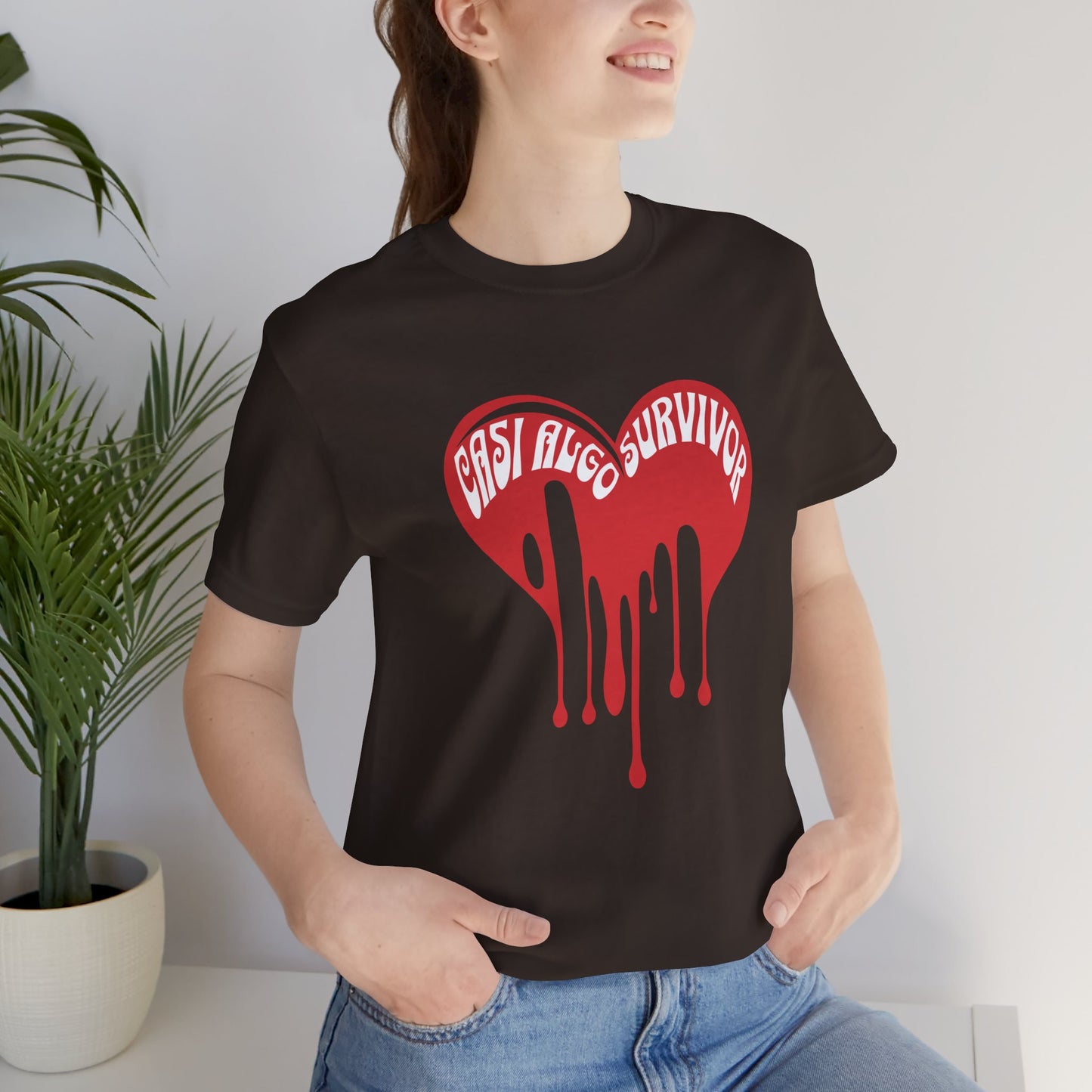 Bleeding Heart “Girls Lived Survivor” T-Shirt