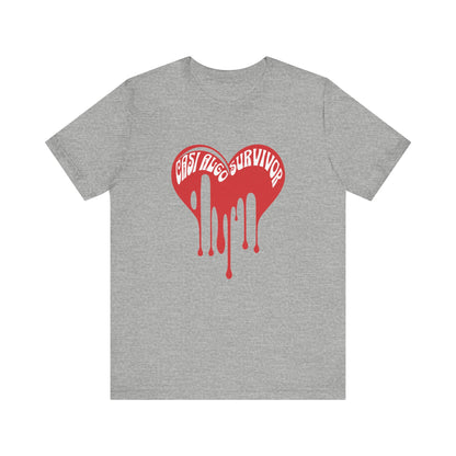 Bleeding Heart “Girls Lived Survivor” T-Shirt