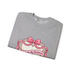 Selflove Heart Ribbon Sweatshirt | Coquette, bowcore, pastel