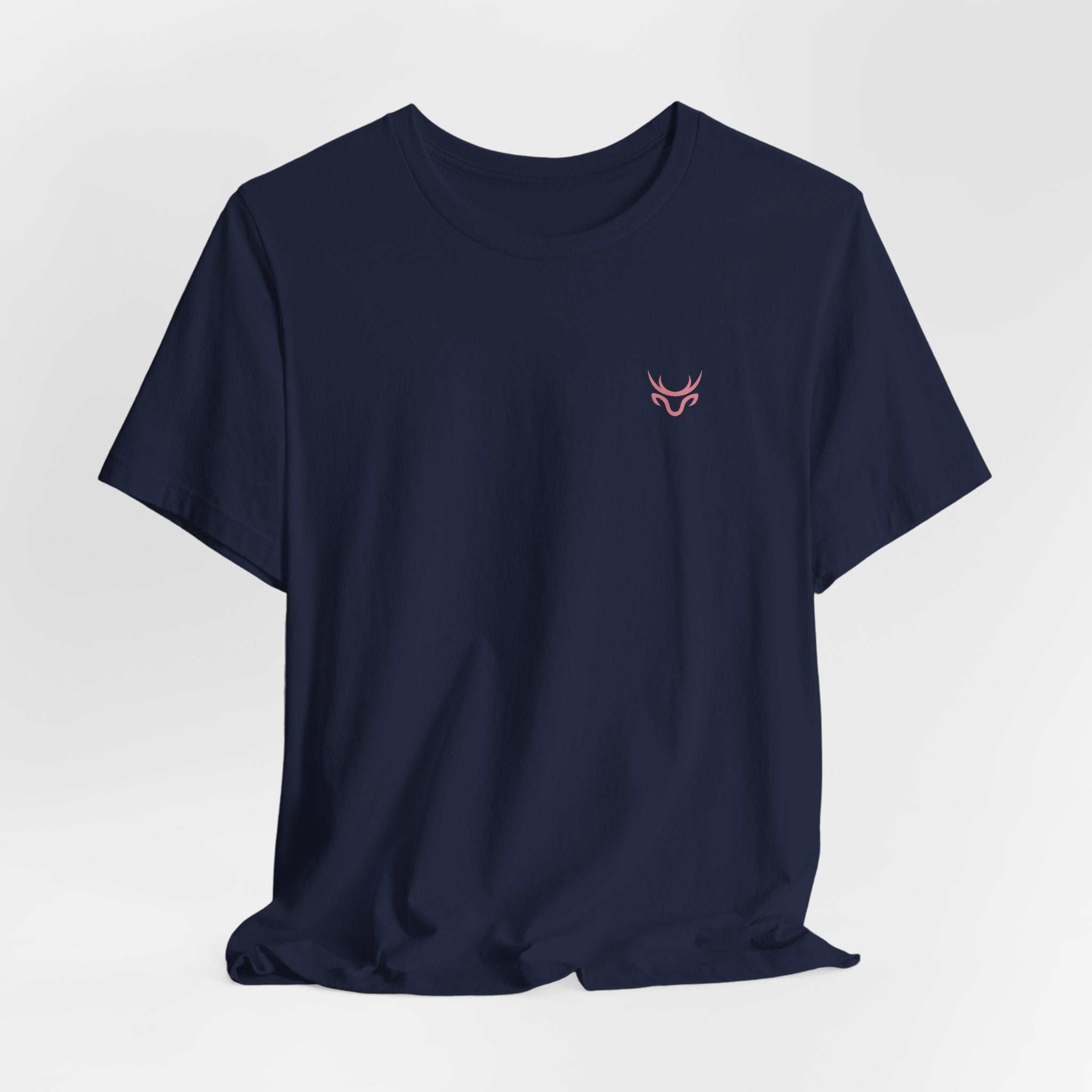 Bow Back Tee — Pink Vintage Ribbon "PRAERIE" Graphic T-Shirt