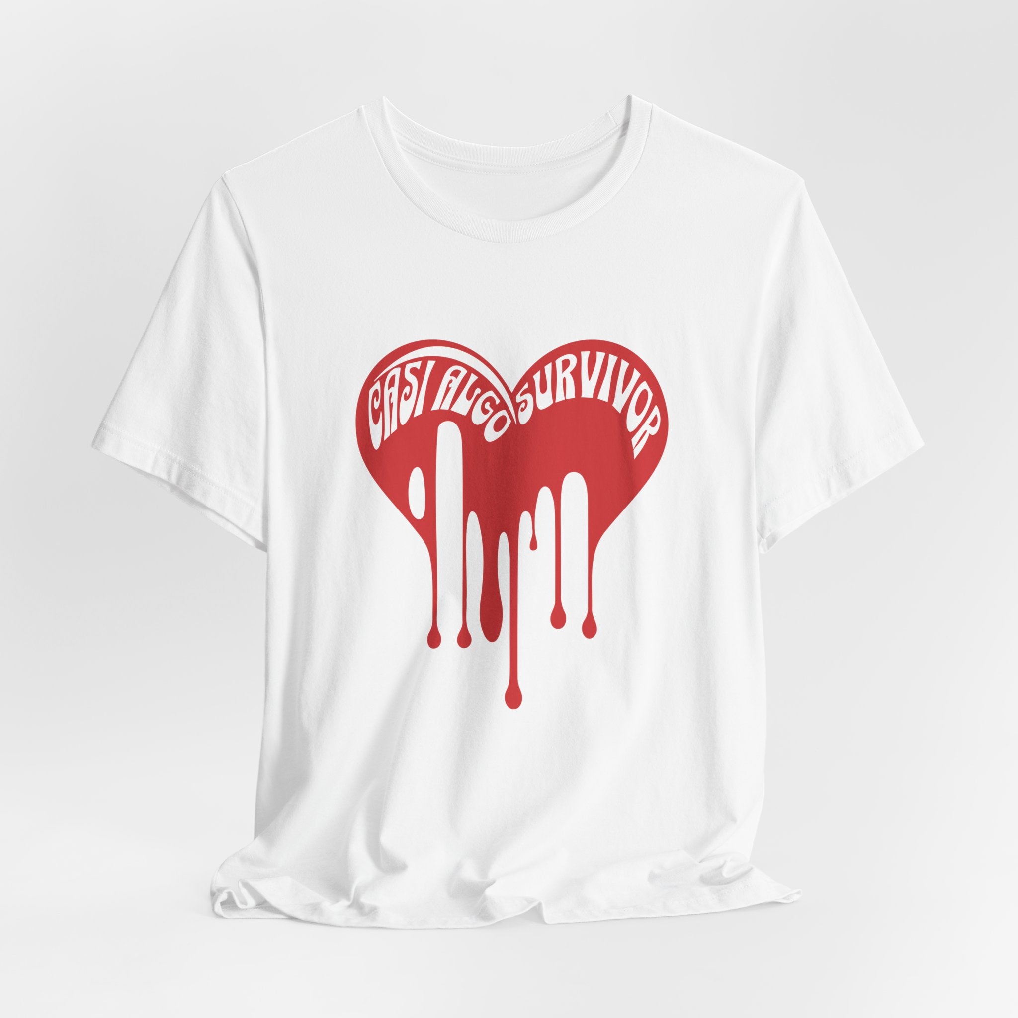 Bleeding Heart “Girls Lived Survivor” T-Shirt