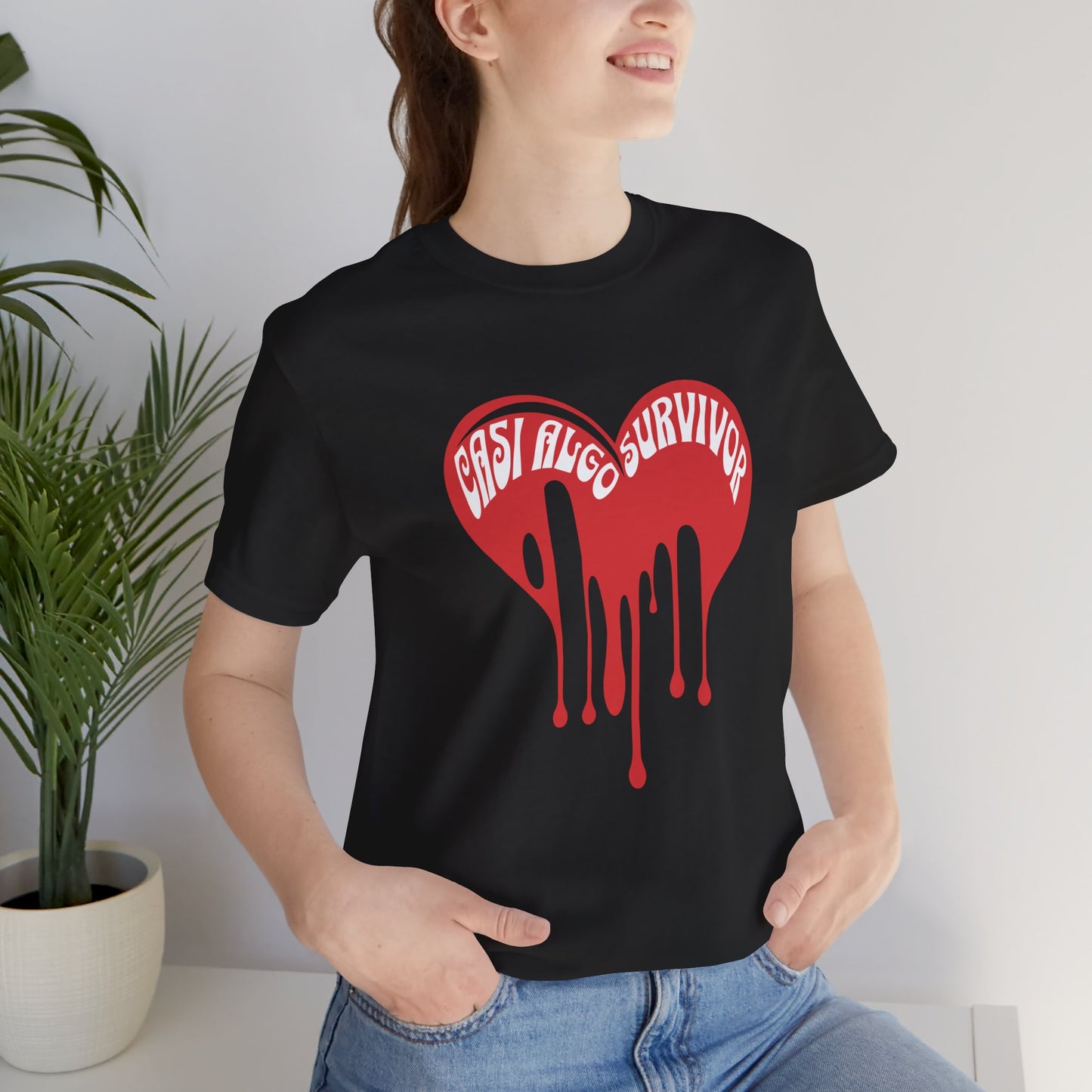 Bleeding Heart “Girls Lived Survivor” T-Shirt