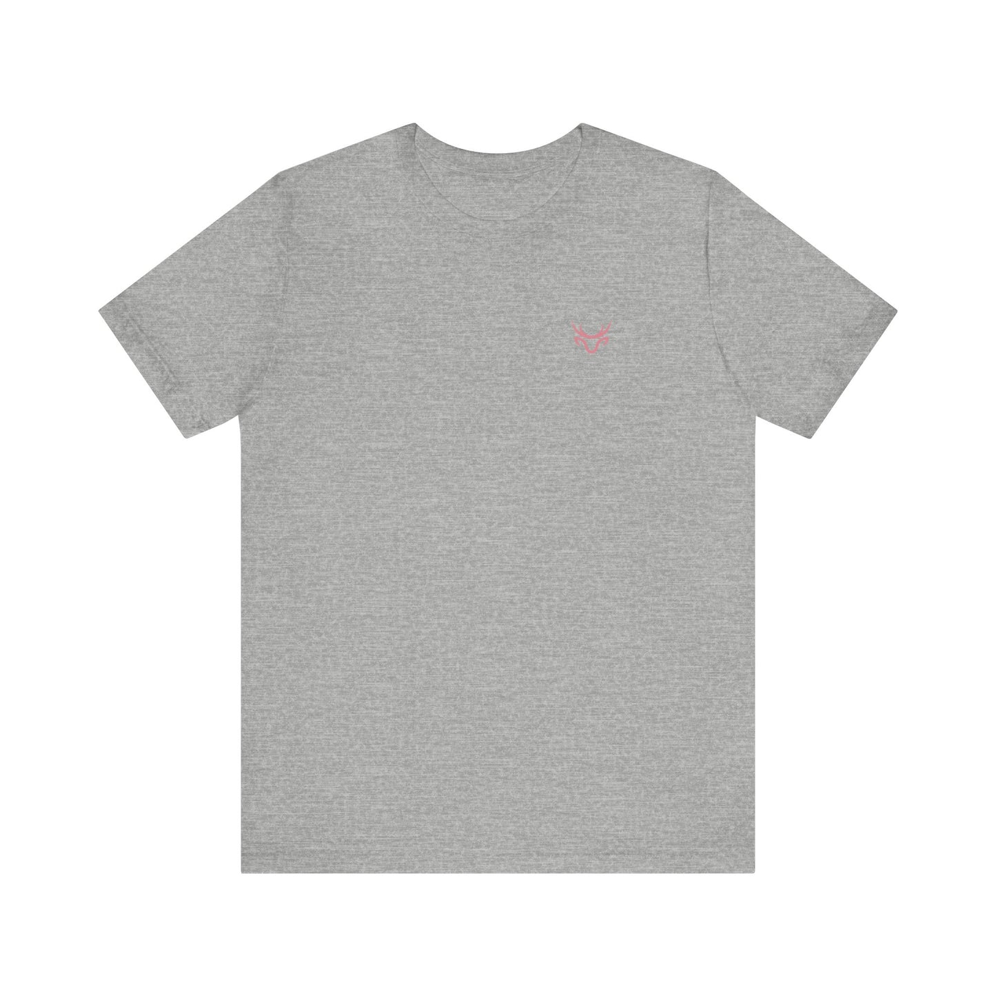 Bow Back Tee — Pink Vintage Ribbon "PRAERIE" Graphic T-Shirt
