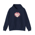 Dainty Ribbon Heart Hoodie | Coquette, pastel bowcore sweatshirt