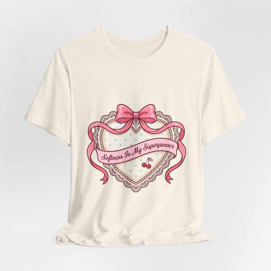 Affairs Is My Superpower Tee | coquette, pastel bowcore t-shirt