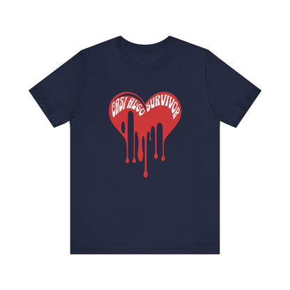 Bleeding Heart “Girls Lived Survivor” T-Shirt