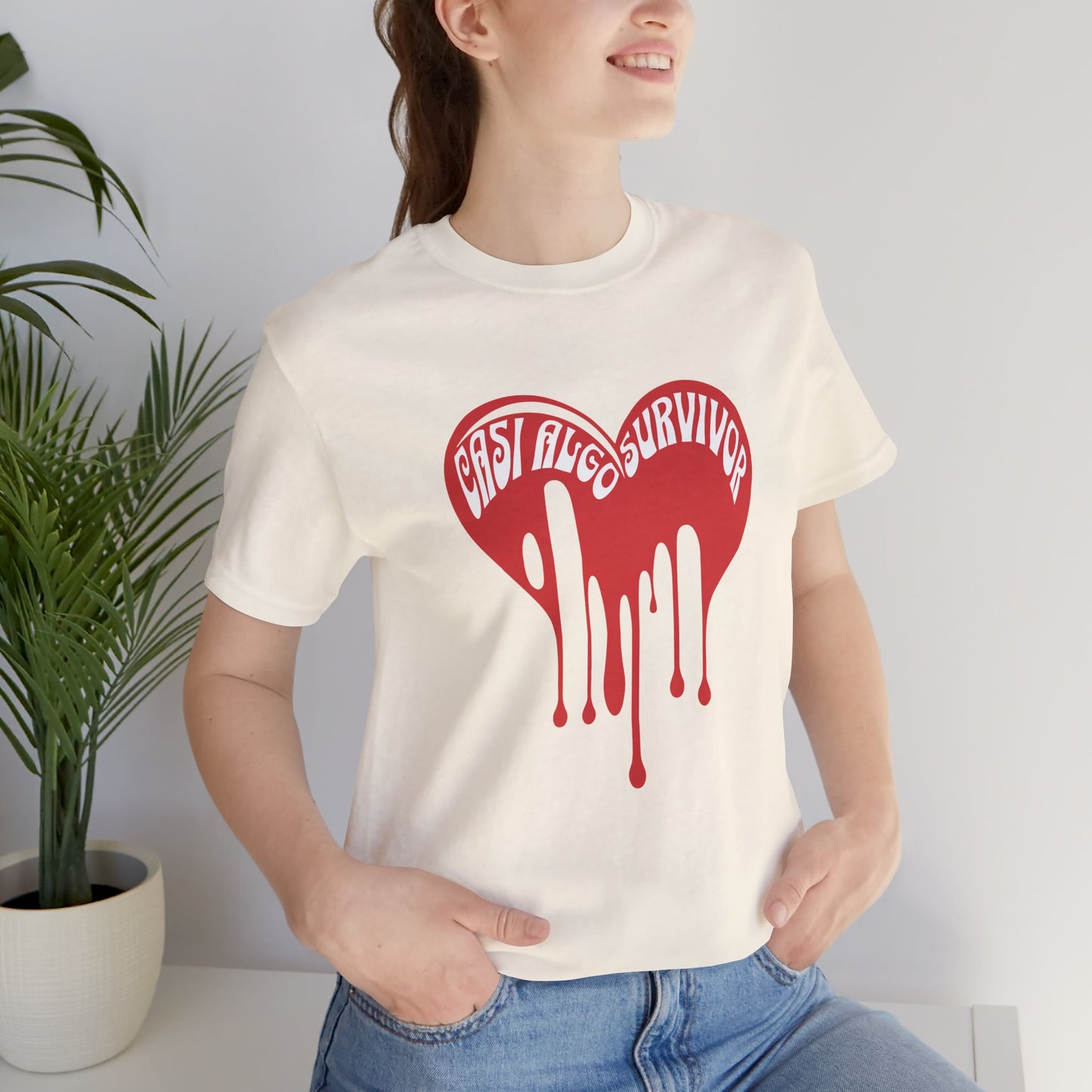 Bleeding Heart “Girls Lived Survivor” T-Shirt