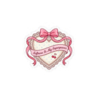 Softness Is My Superpower Sticker | Coquette, pastel bowcore